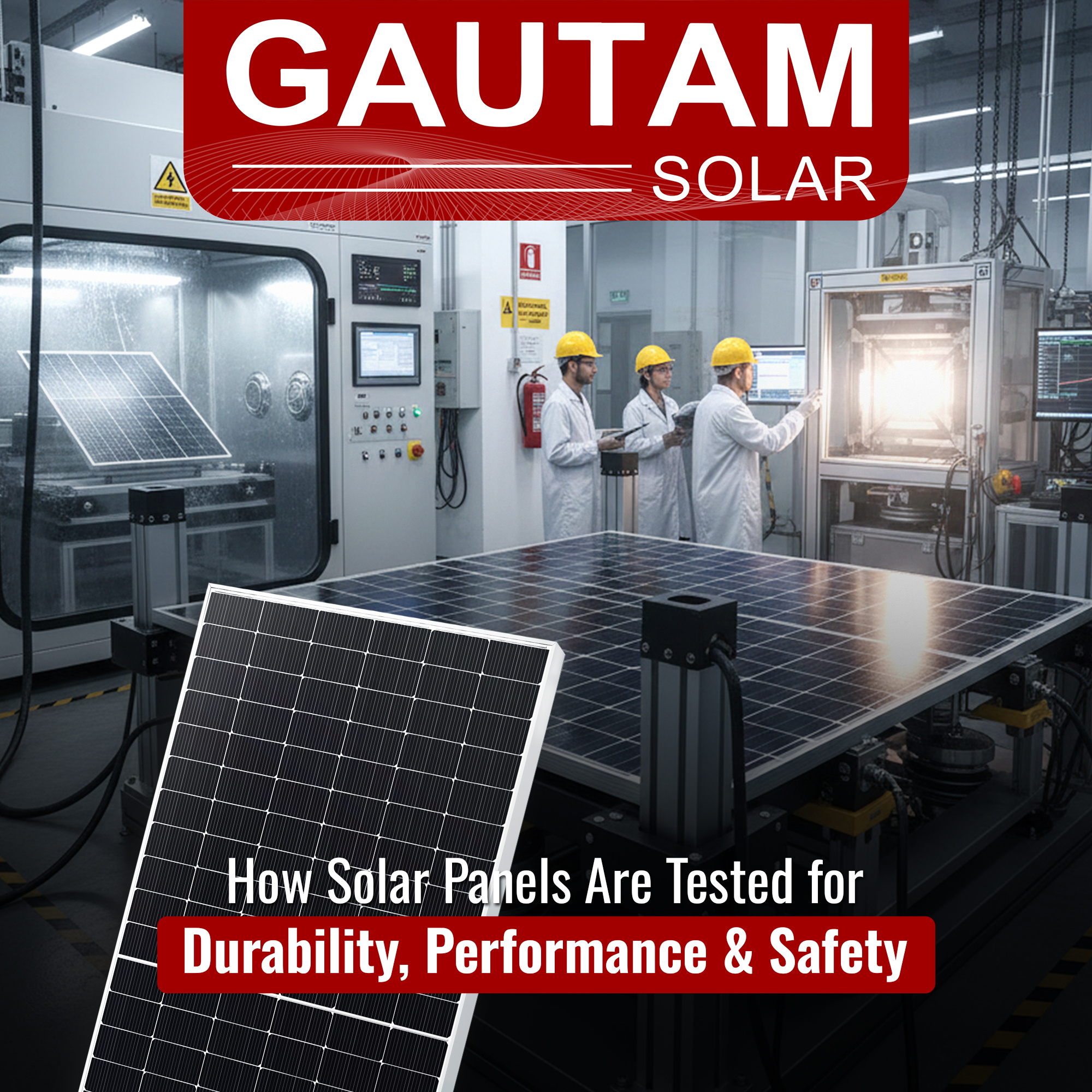 How Solar Panels Are Tested for Durability, Performance & Safety